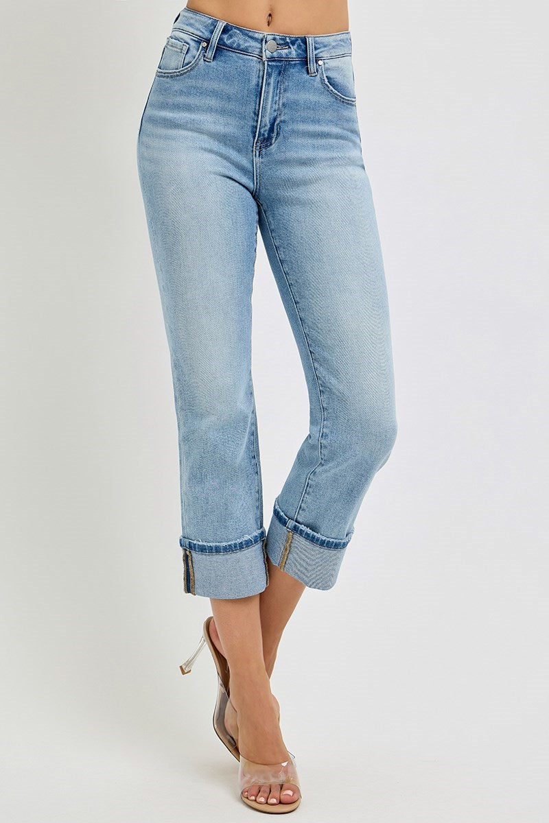 Daisy Ankle Straight Jean