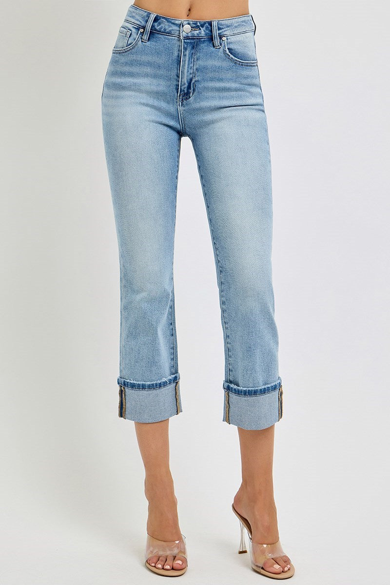 Daisy Ankle Straight Jean