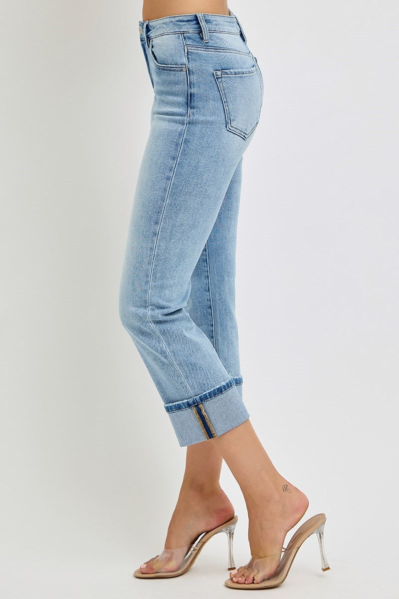 Daisy Ankle Straight Jean