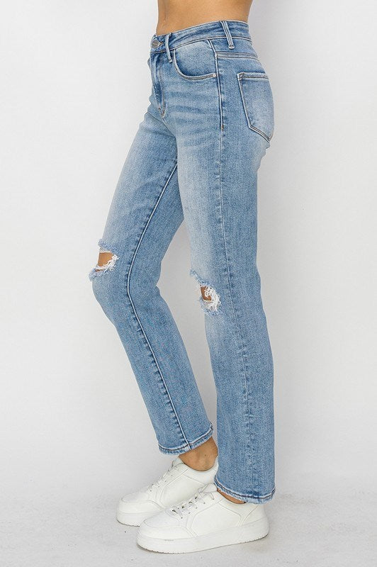 Blair Slim Straight Denim