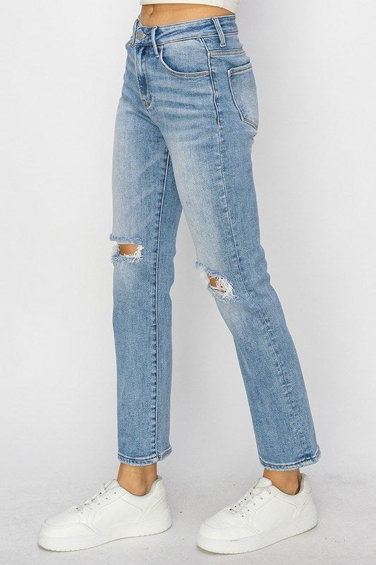 Blair Slim Straight Denim