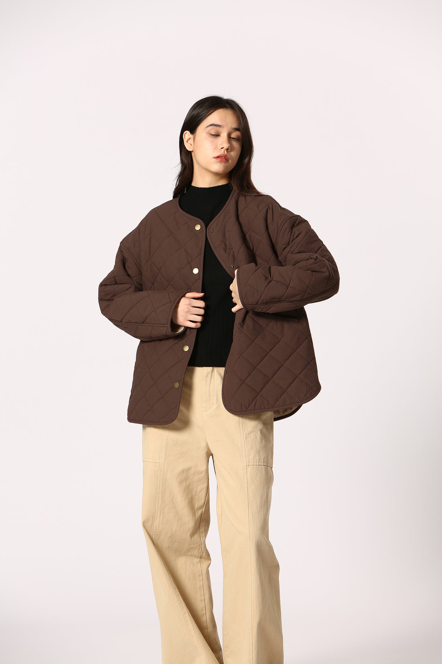 The Damara Quilted Jacket - Straight & Arrow Boutique