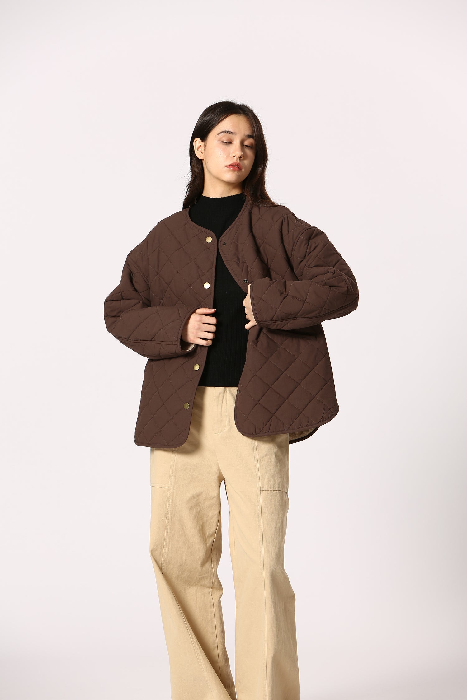 The Damara Quilted Jacket - Straight & Arrow Boutique