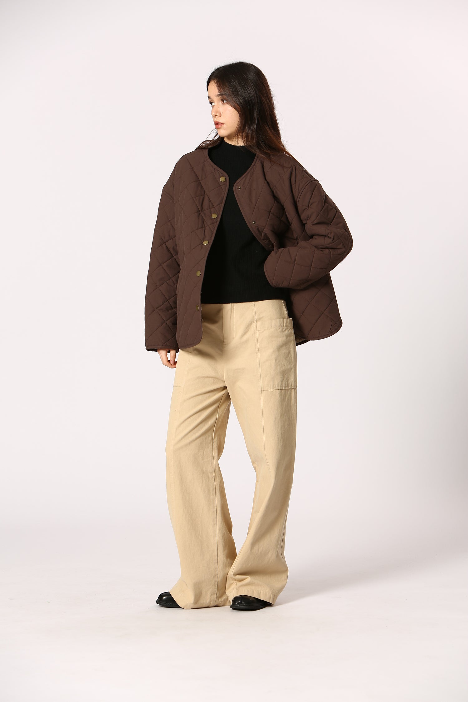 The Damara Quilted Jacket - Straight & Arrow Boutique