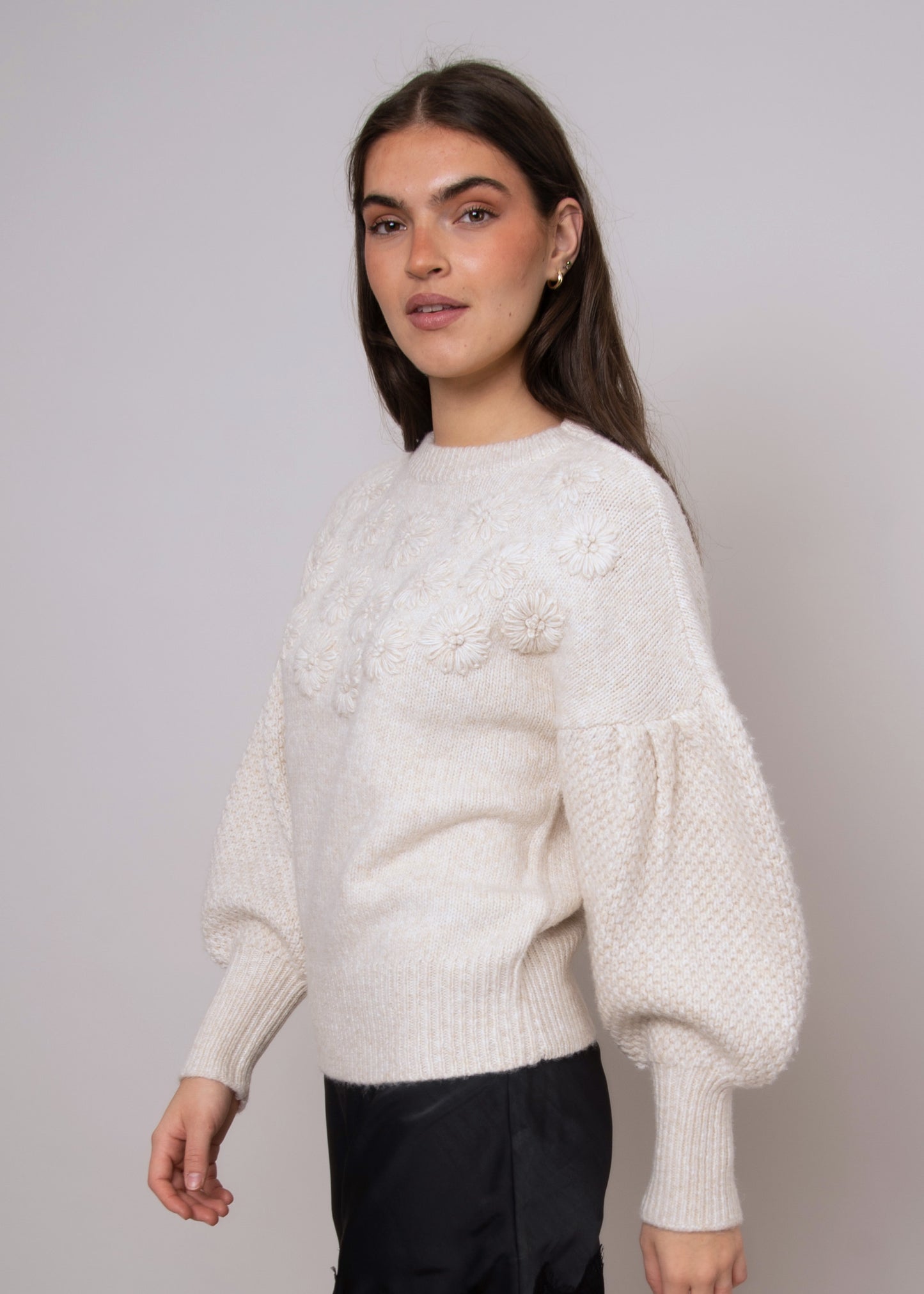 Tallula Embroidered Knit Sweater