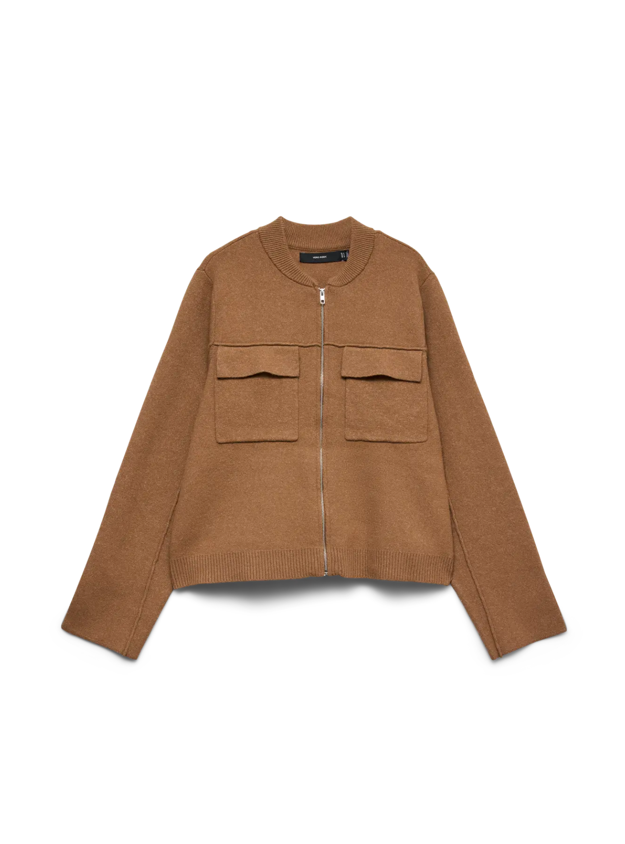 VMApple Zipper Cardigan