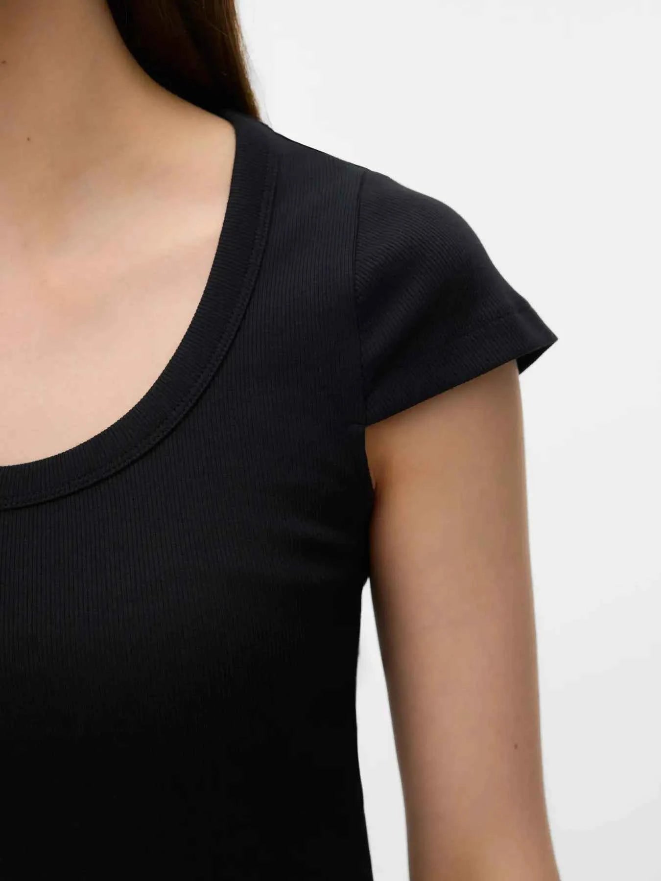 VMChloe Ribbed Tee