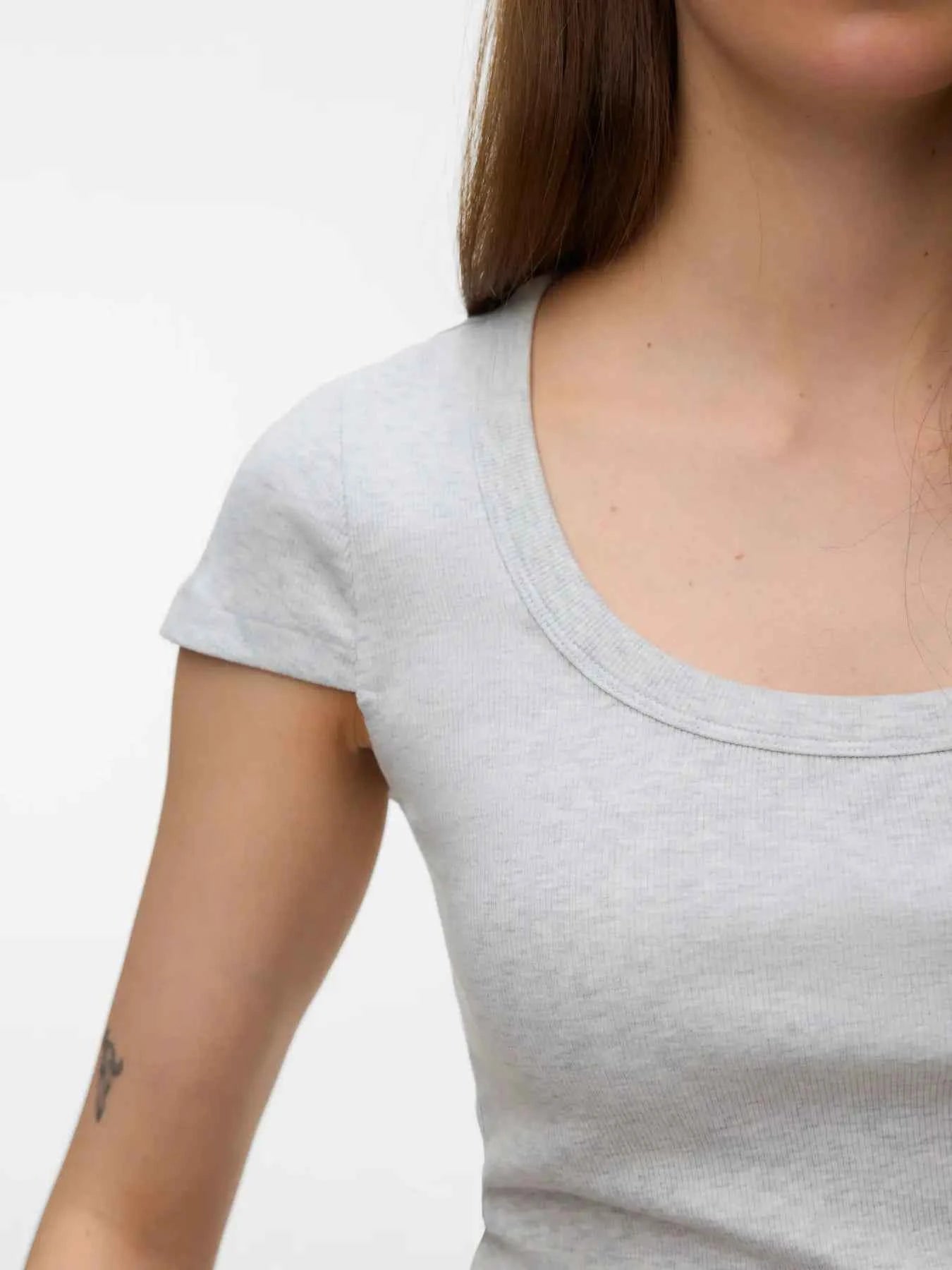 VMChloe Ribbed Tee