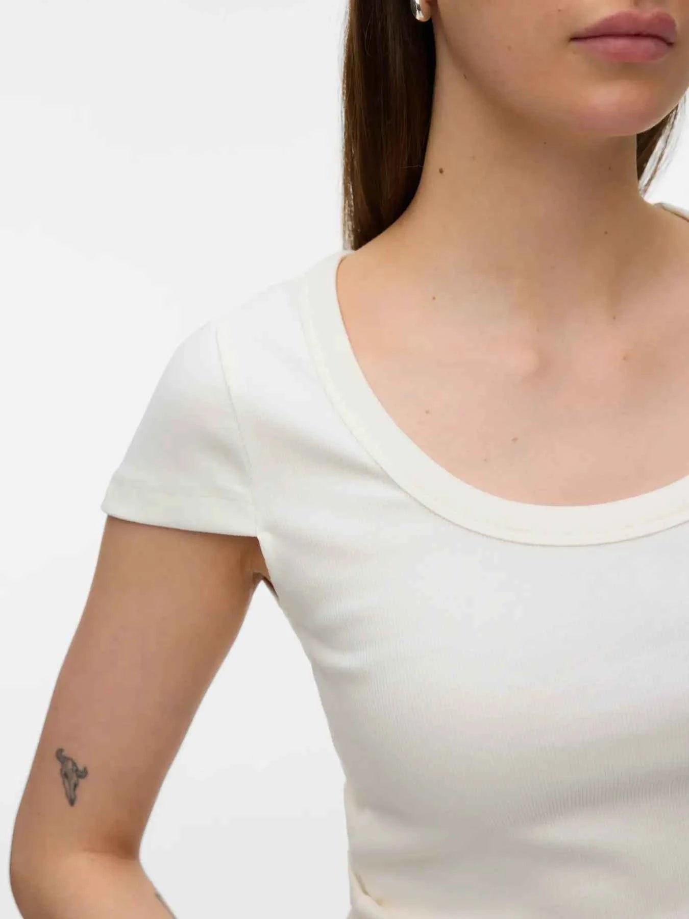 VMChloe Ribbed Tee