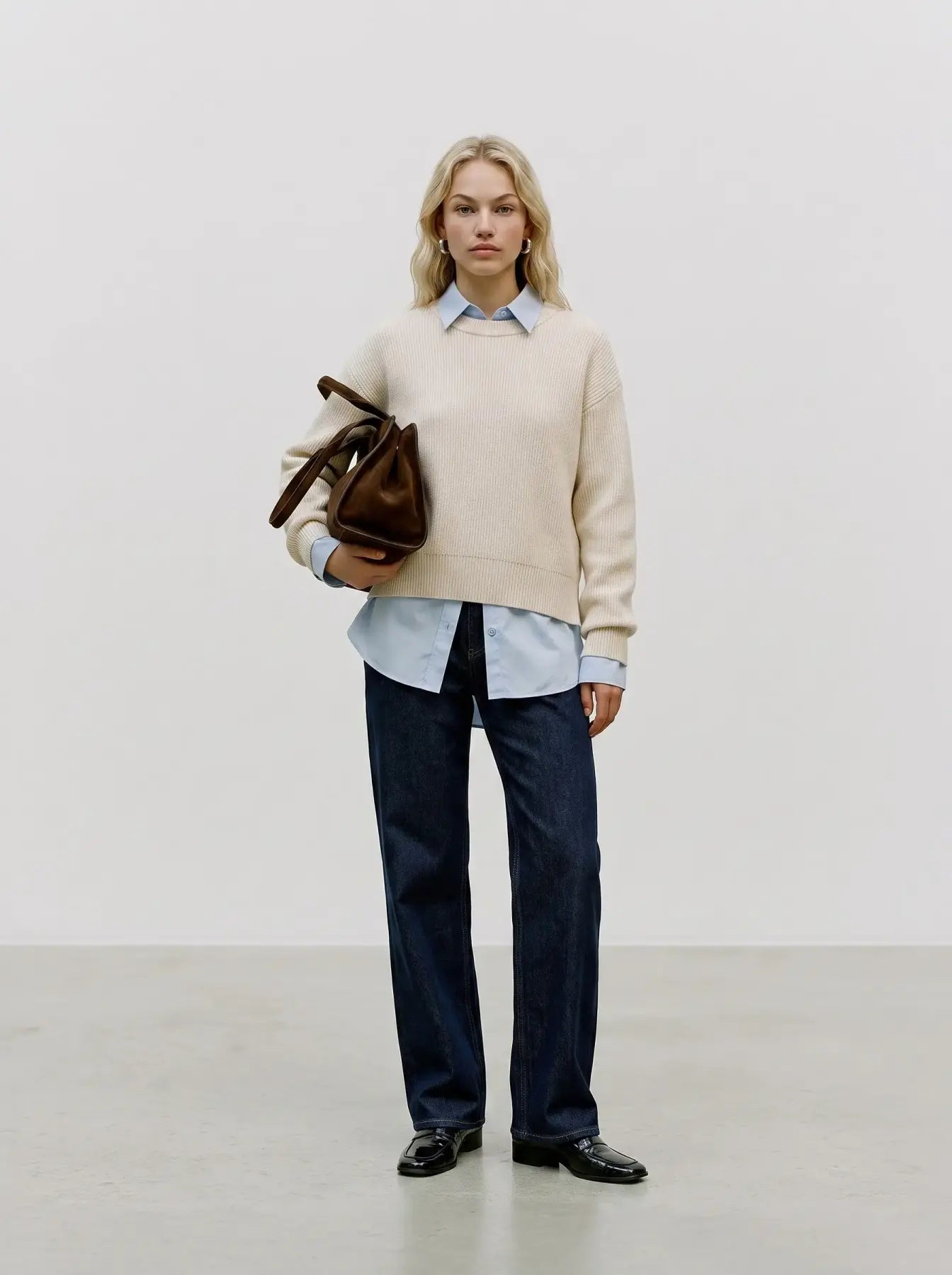 VMGold Lux Rib Sweater