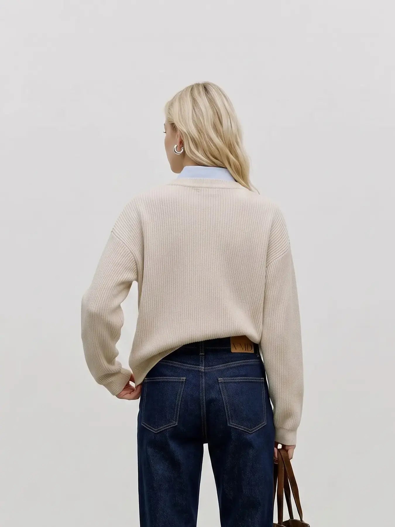 VMGold Lux Rib Sweater