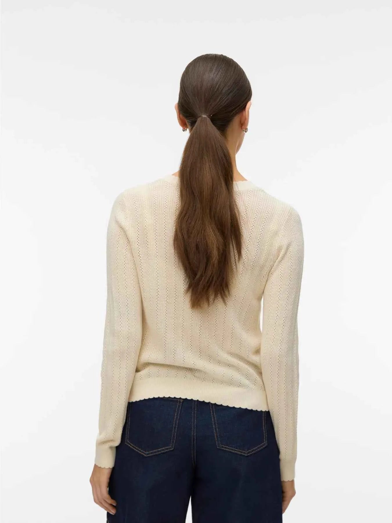 VMNew Lex Pointelle Cardi