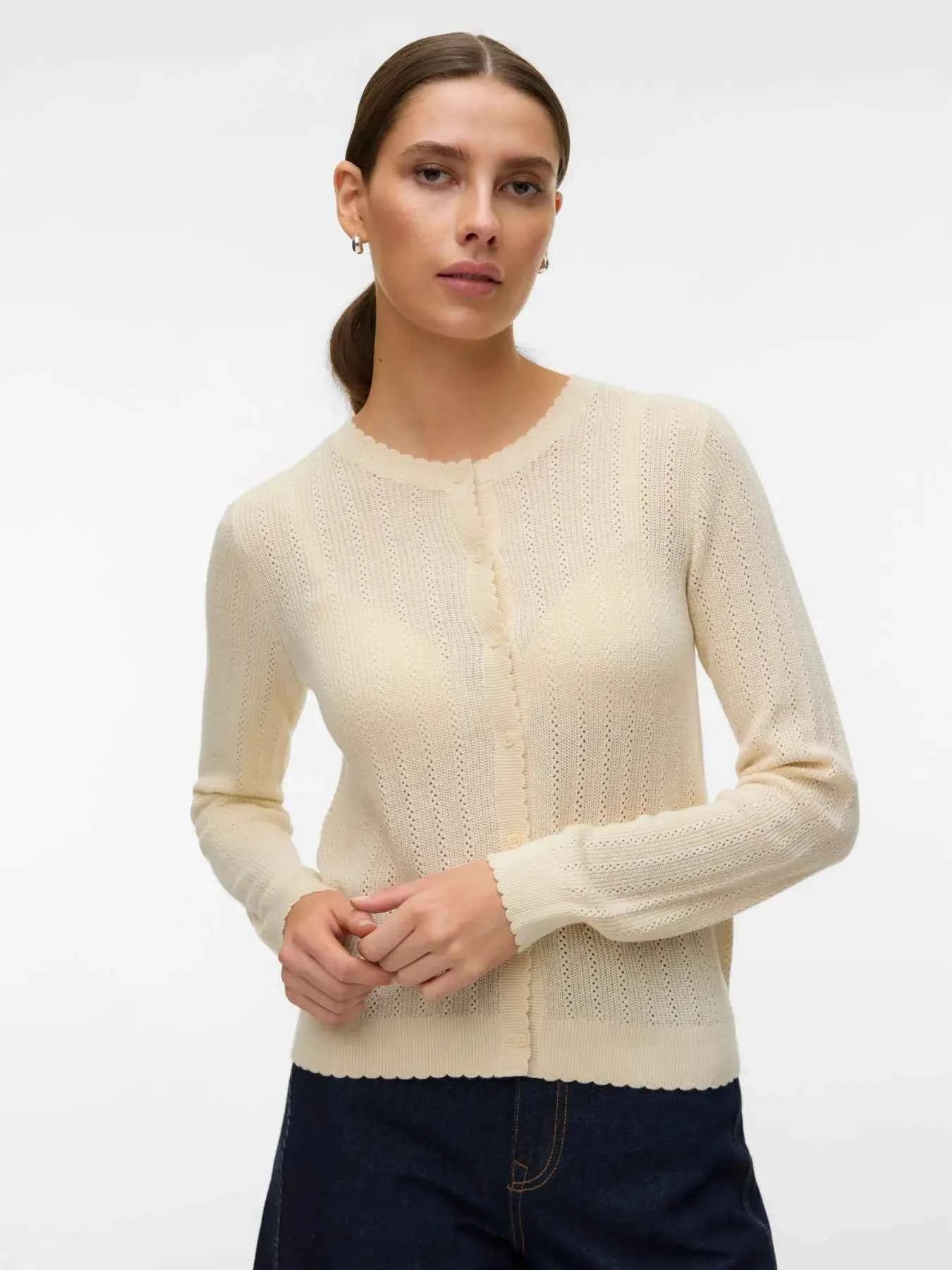 VMNew Lex Pointelle Cardi