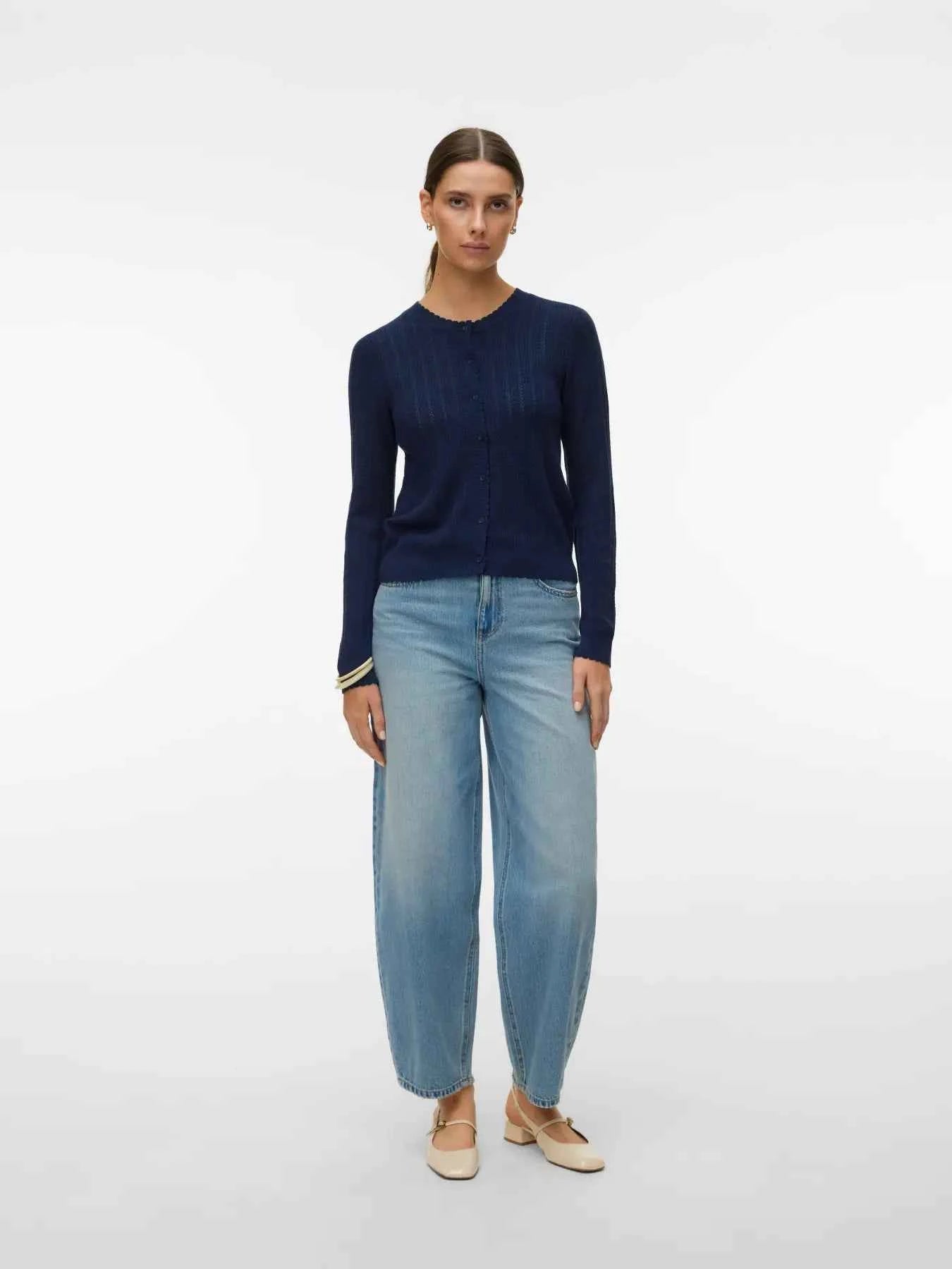 VMNew Lex Pointelle Cardi