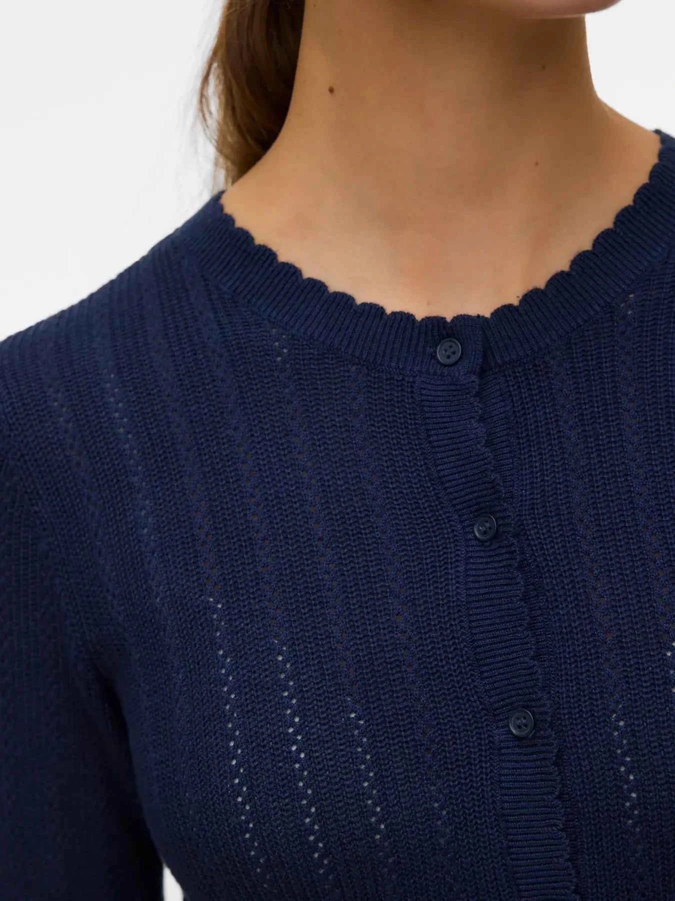 VMNew Lex Pointelle Cardi