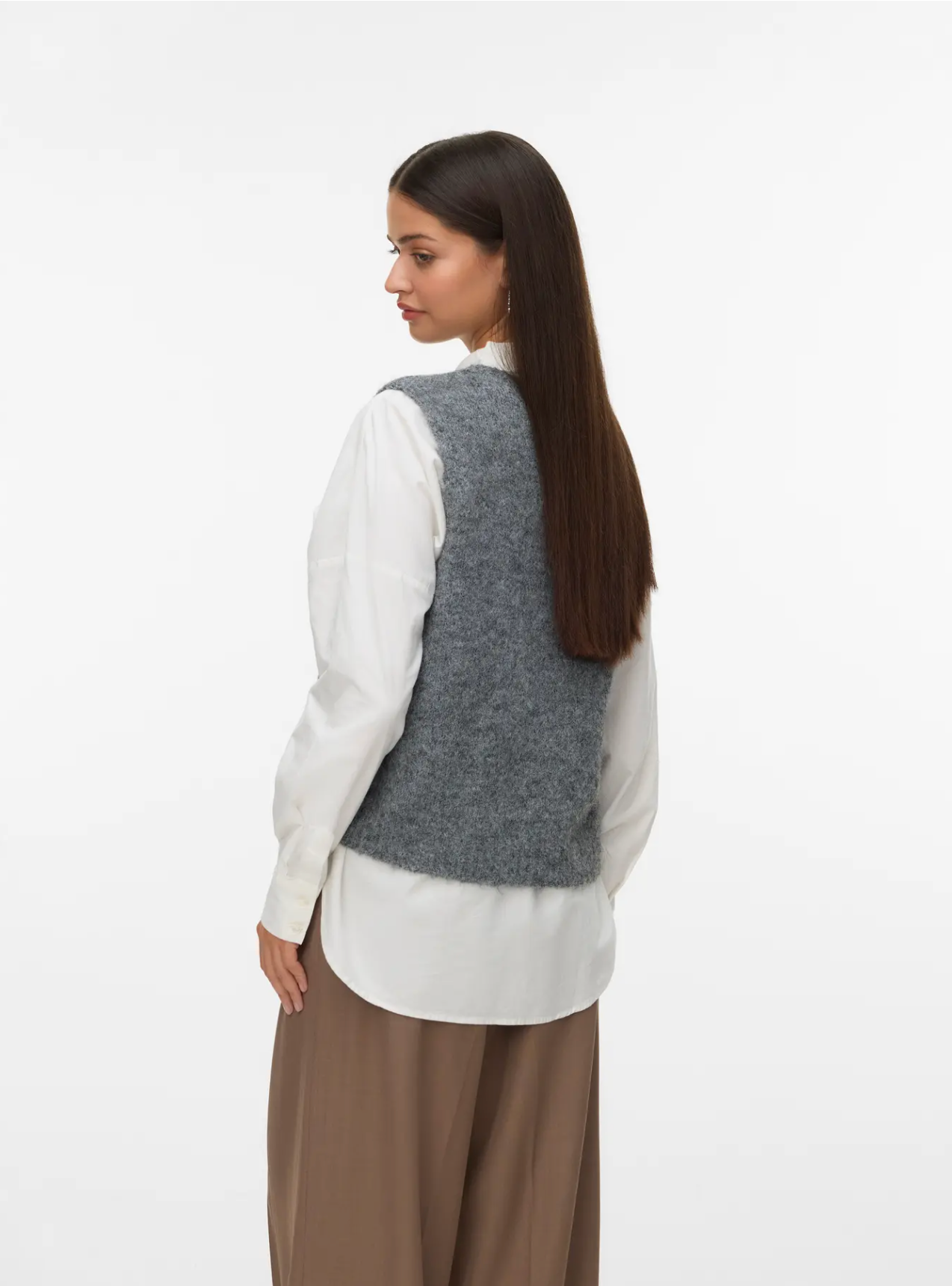 VMNovah Knit Button Up Vest