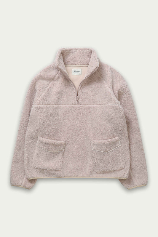 Carter Sherpa Zip Up Pullover