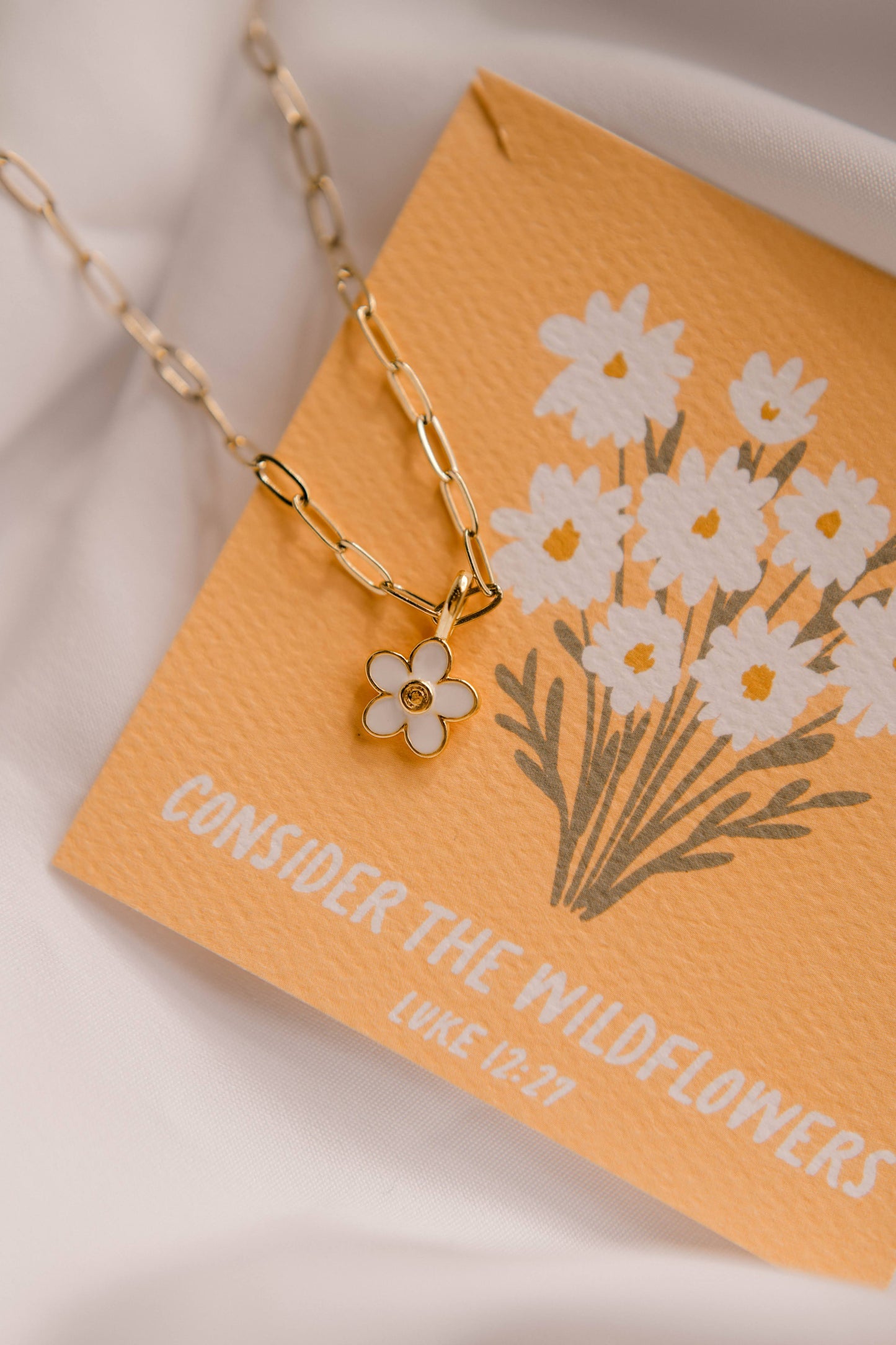 Consider the Wildflowers Charm Necklace