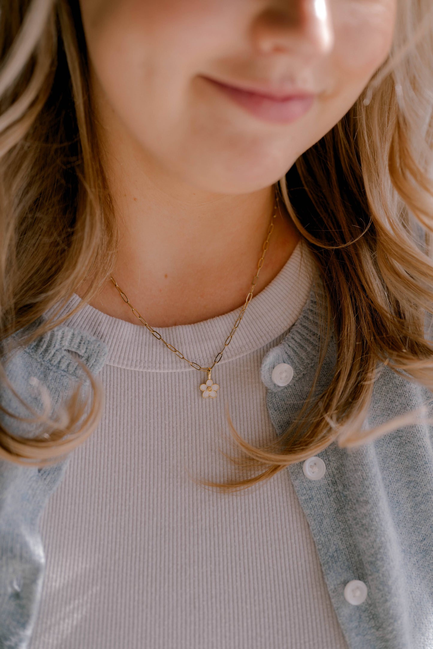 Consider the Wildflowers Charm Necklace