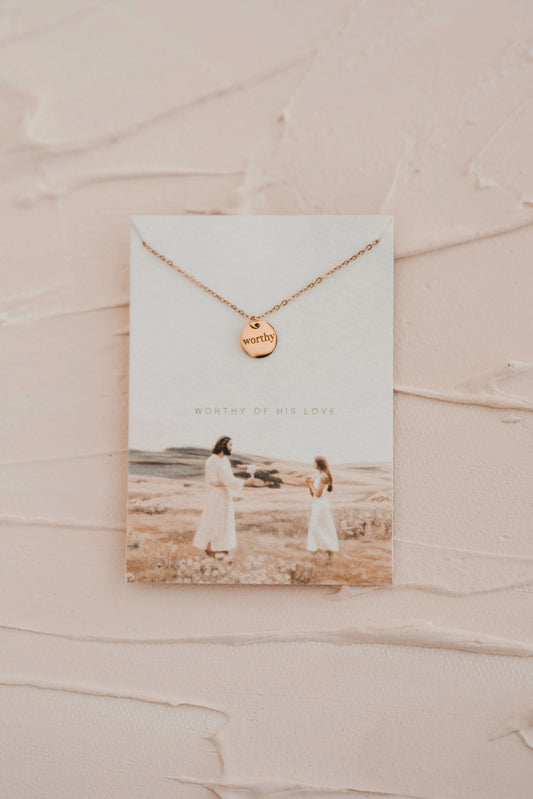 Worthy Disc Necklace