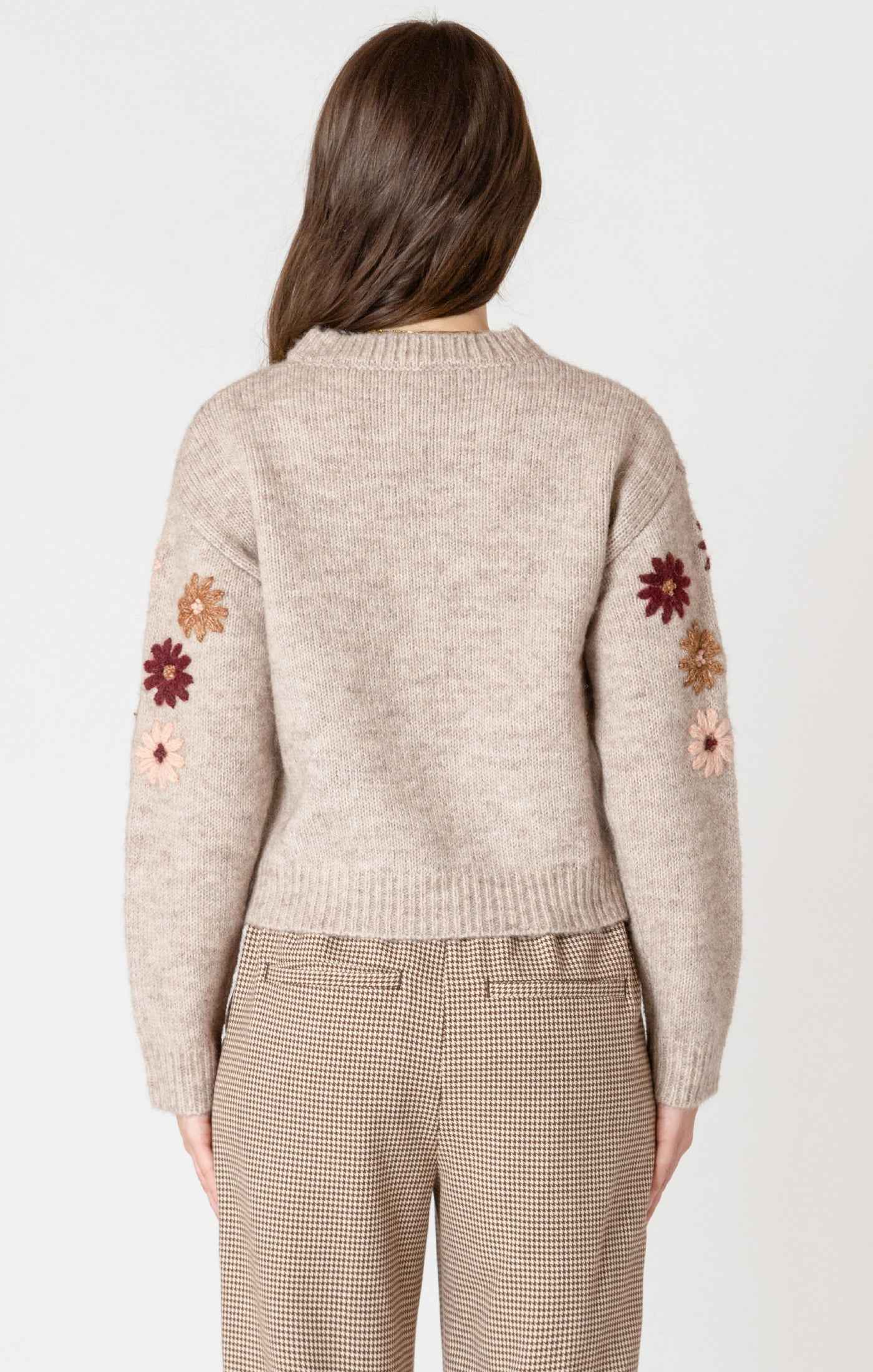 Alaia Floral Applique Sweater