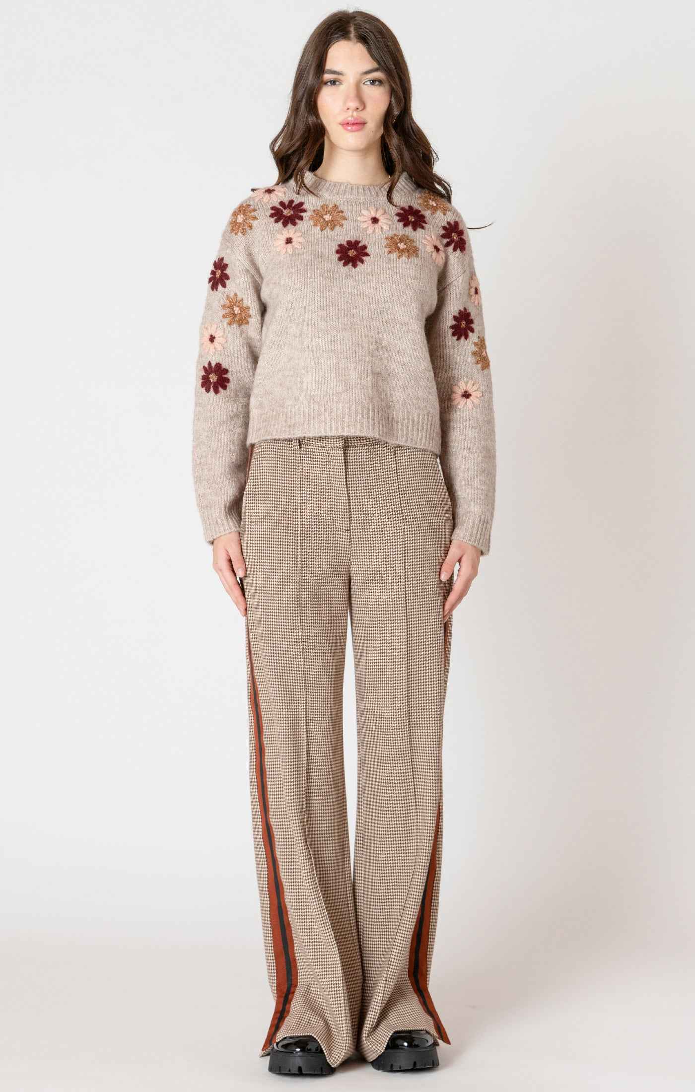 Alaia Floral Applique Sweater