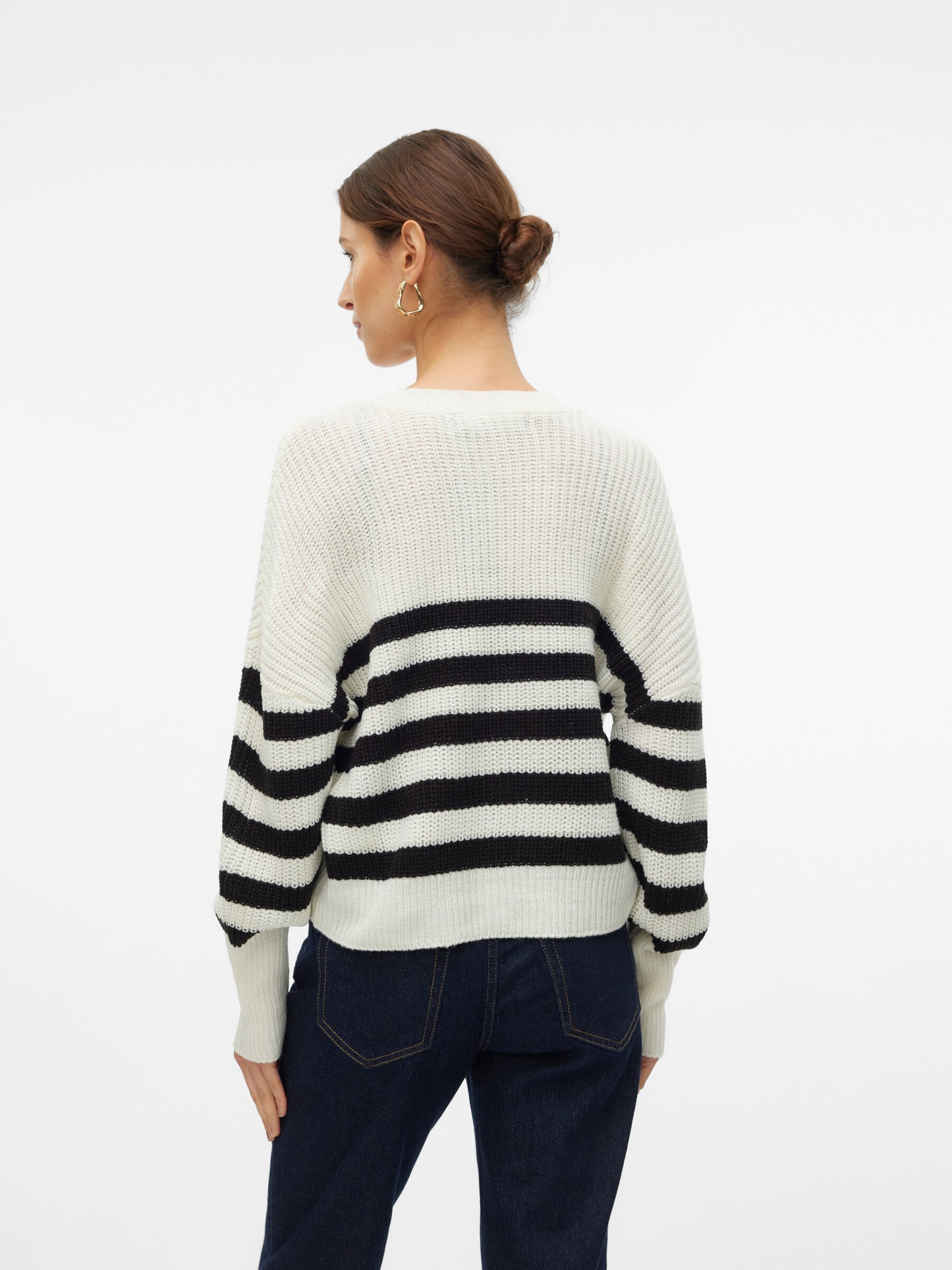 VMLea Striped Short Cardigan