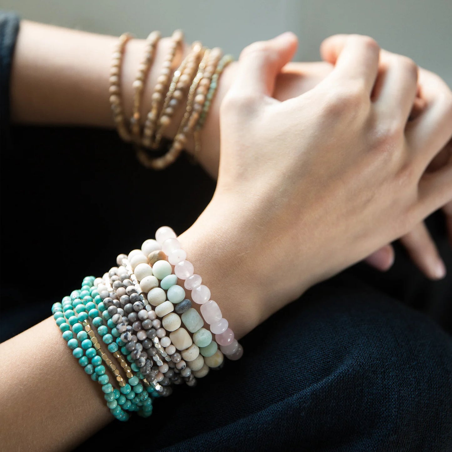 Scout Stone Stack Bracelet