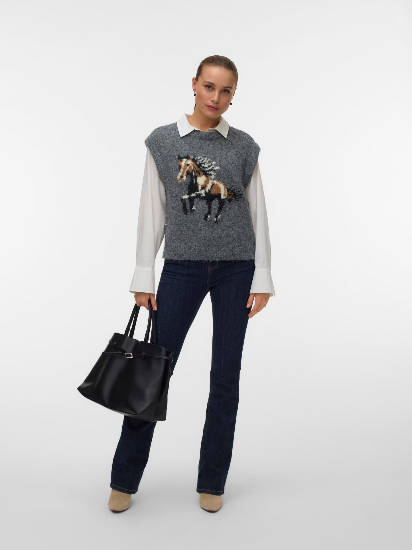 VMArianna Knit Horse Vest