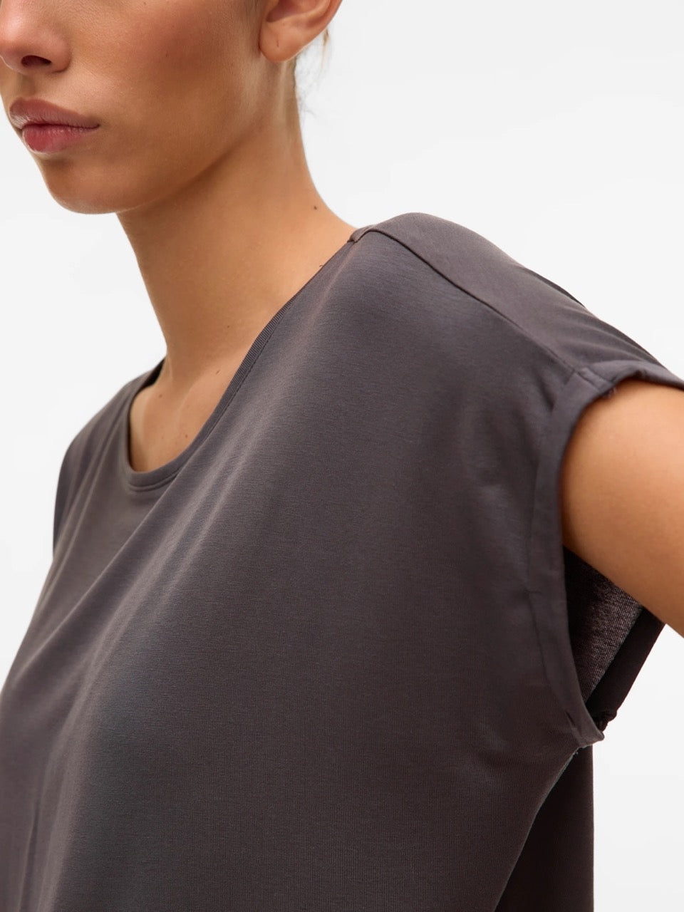 VMAva Plain Tee - Straight & Arrow Boutique