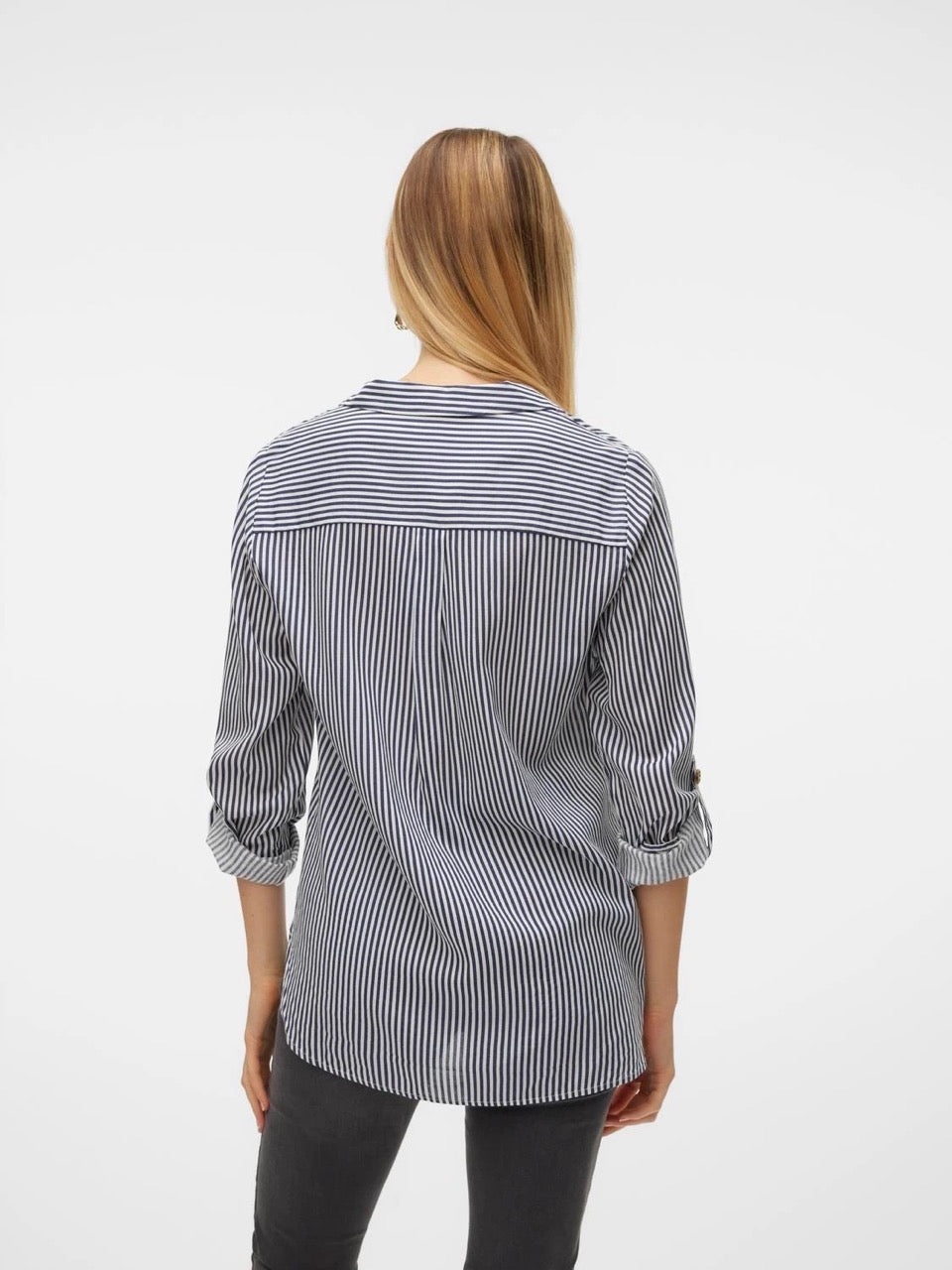 VMBumpy Striped Blouse