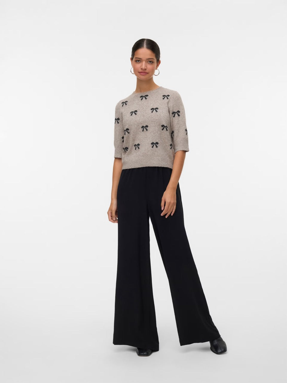 VMDoffy Intarsia Knit Sweater