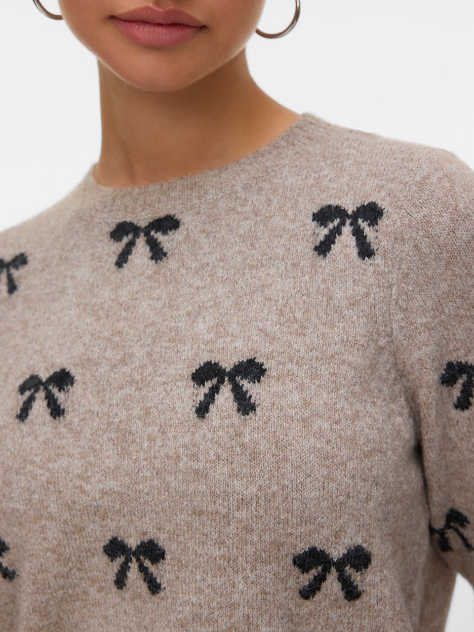 VMDoffy Intarsia Knit Sweater