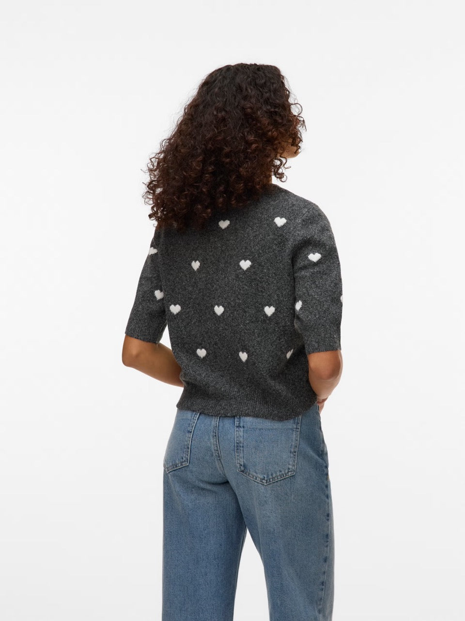 VMDoffy Intarsia Knit Sweater