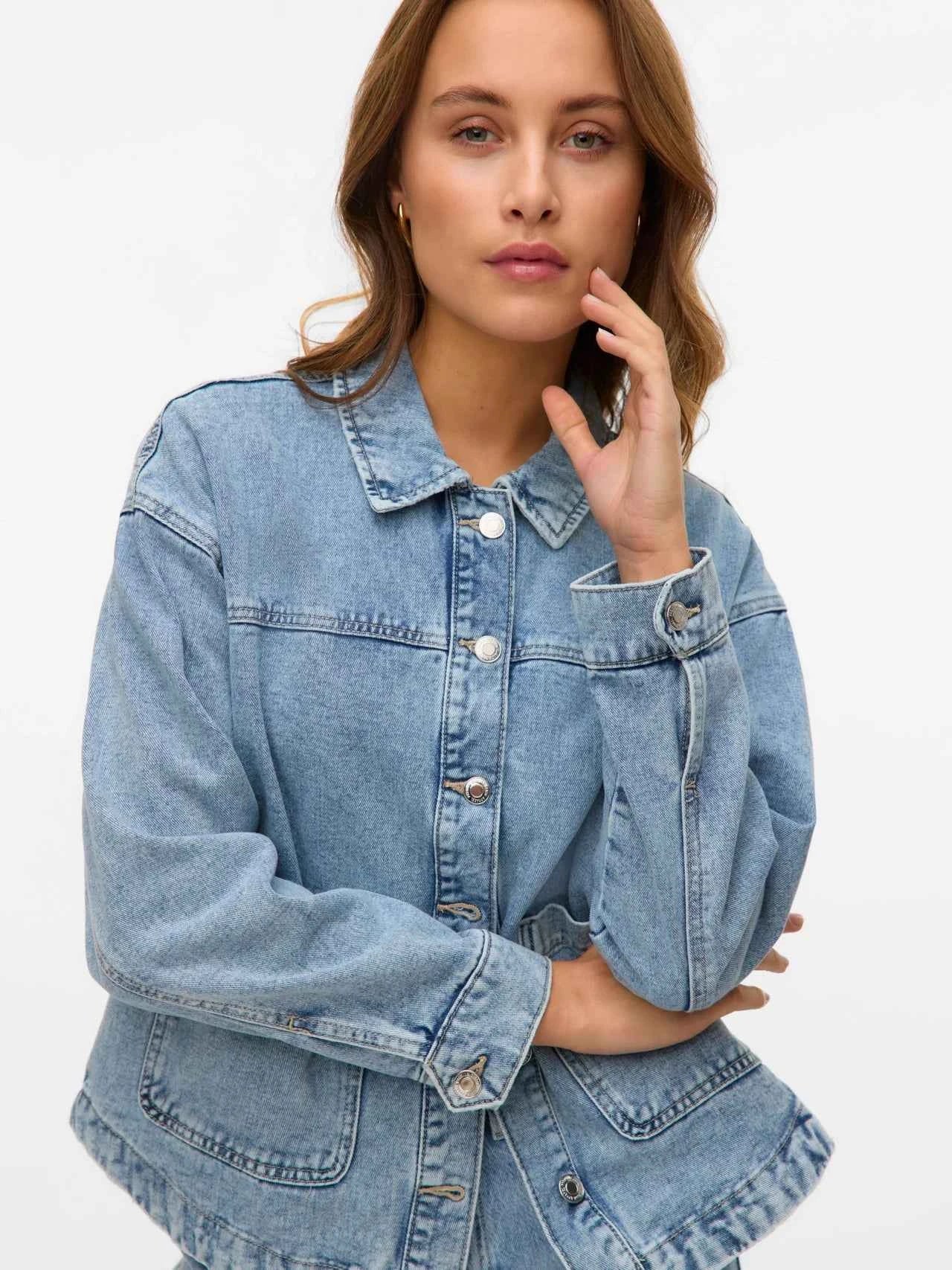 VMJamie Denim Shacket