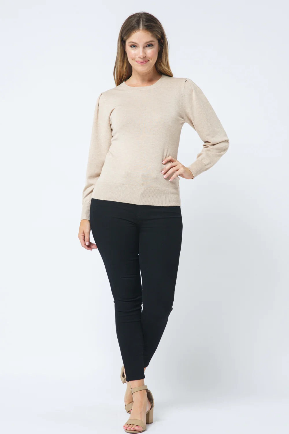 Clara Puff Sleeve Knit