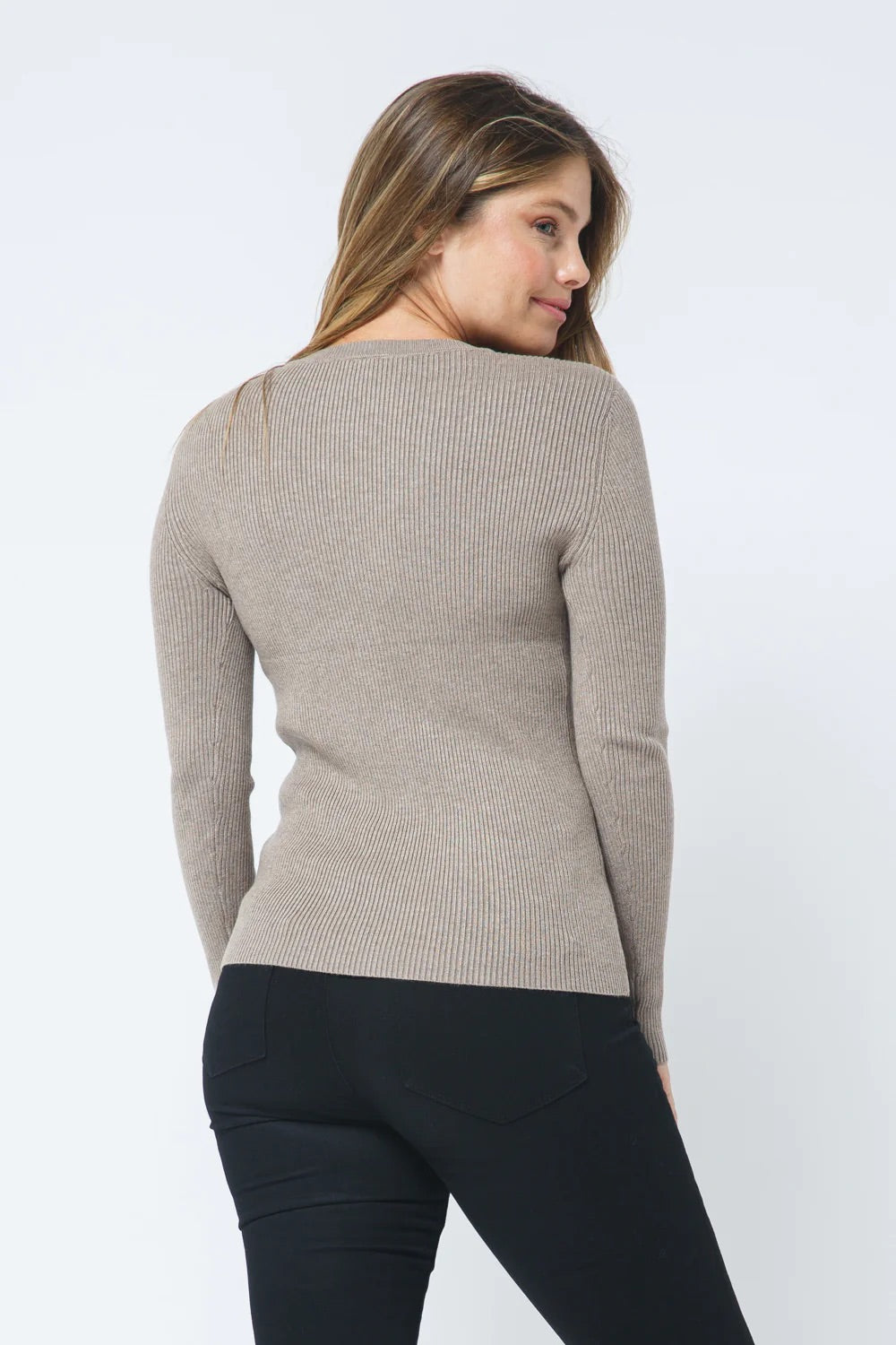 Maisie Ribbed Knit Top