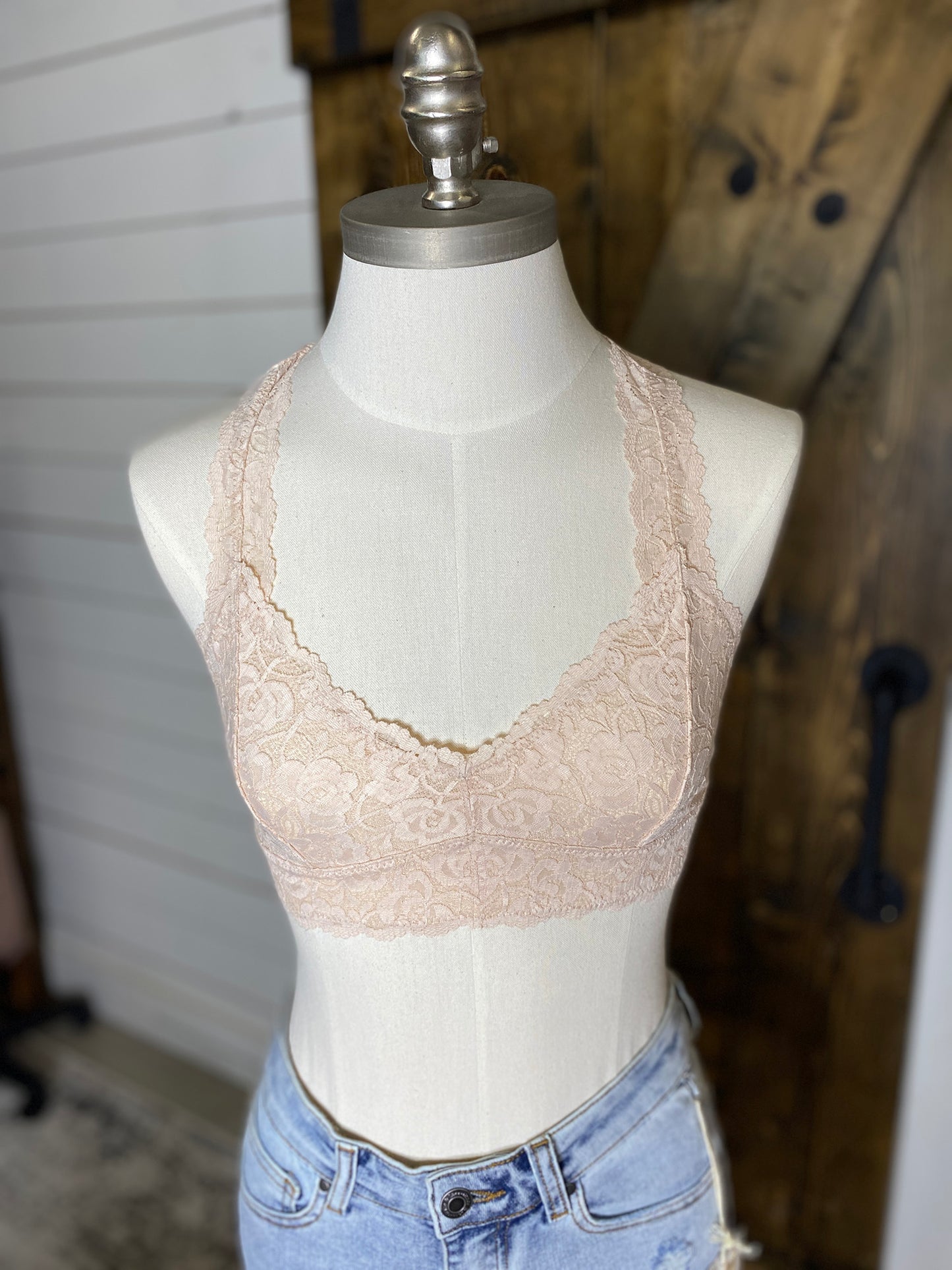 Lacy Racerback Bralette