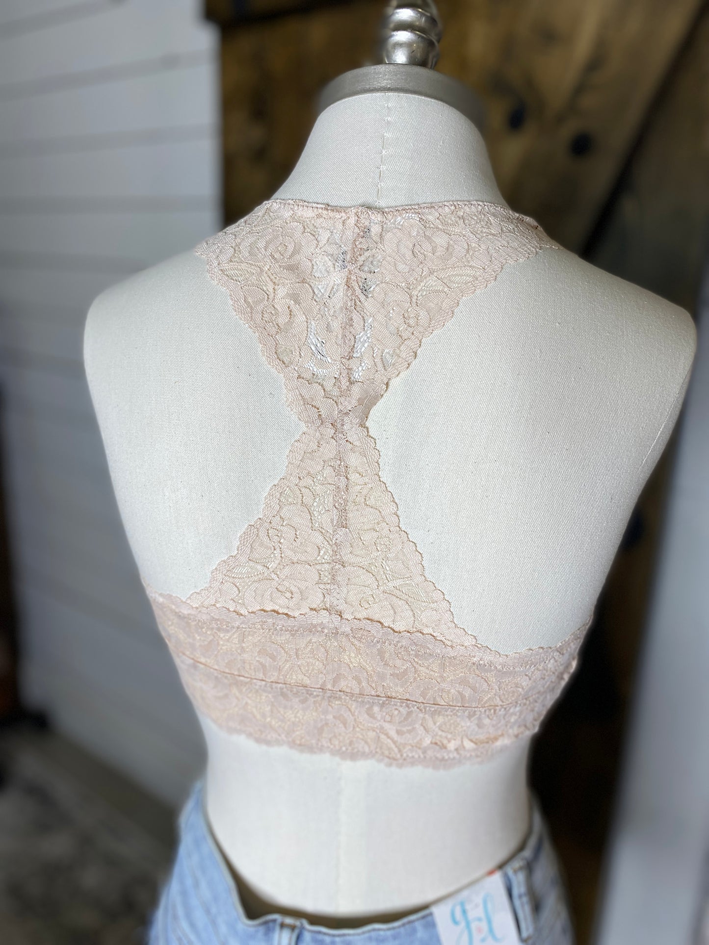 Lacy Racerback Bralette