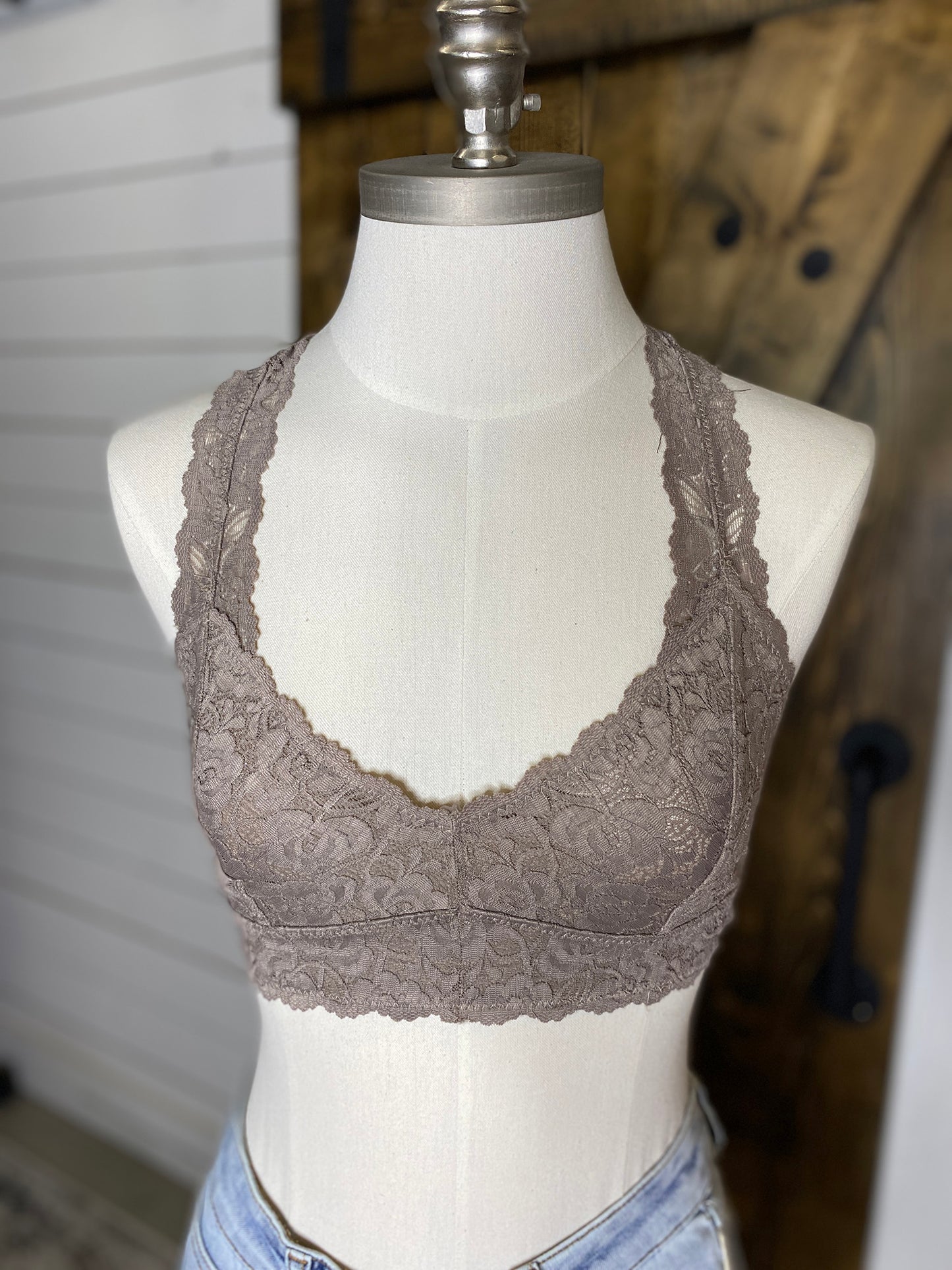 Lacy Racerback Bralette