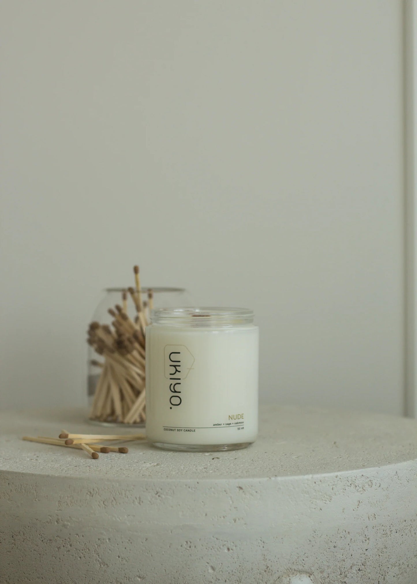 Nude Wood Wick Candle