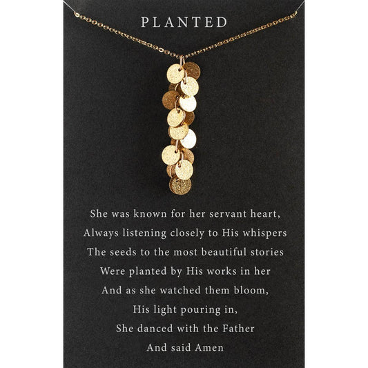 PLANTED Necklace by Dear Heart Designs